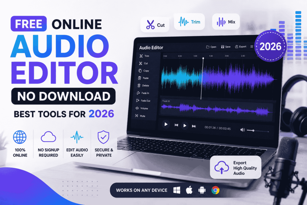 Free Online Audio Editor No Download