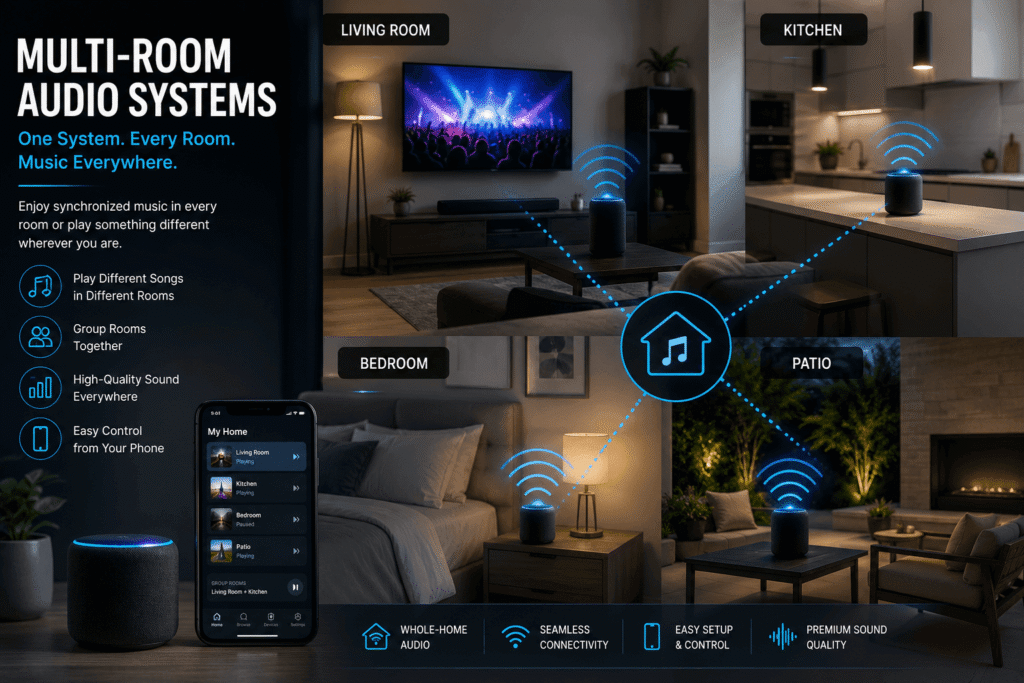 Multi-Room Audio Systems