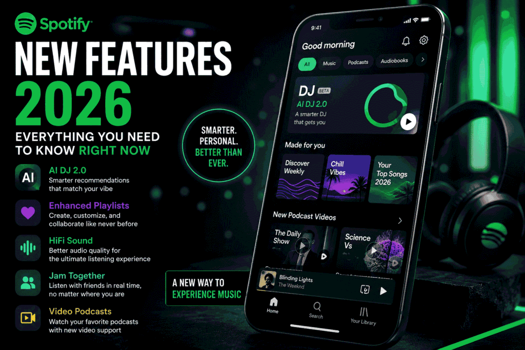 Spotify New Features 2026