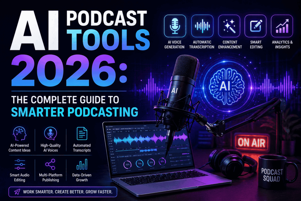 AI Podcast Tools 2026