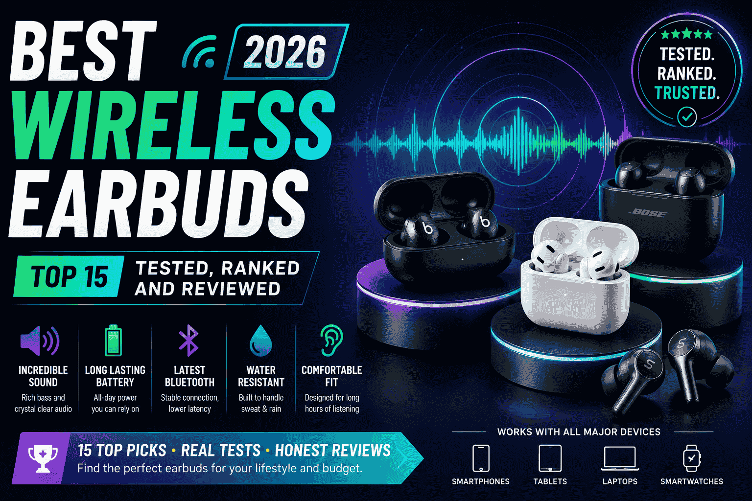 Best Wireless Earbuds 2026 for Budget: EarFun Air Pro 4