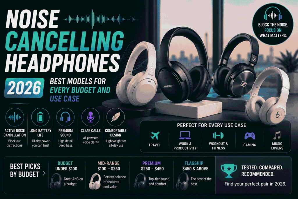 Noise Cancelling Headphones 2026