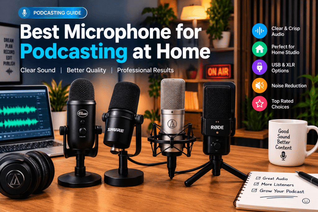 Best Microphone for Podcasting at Home