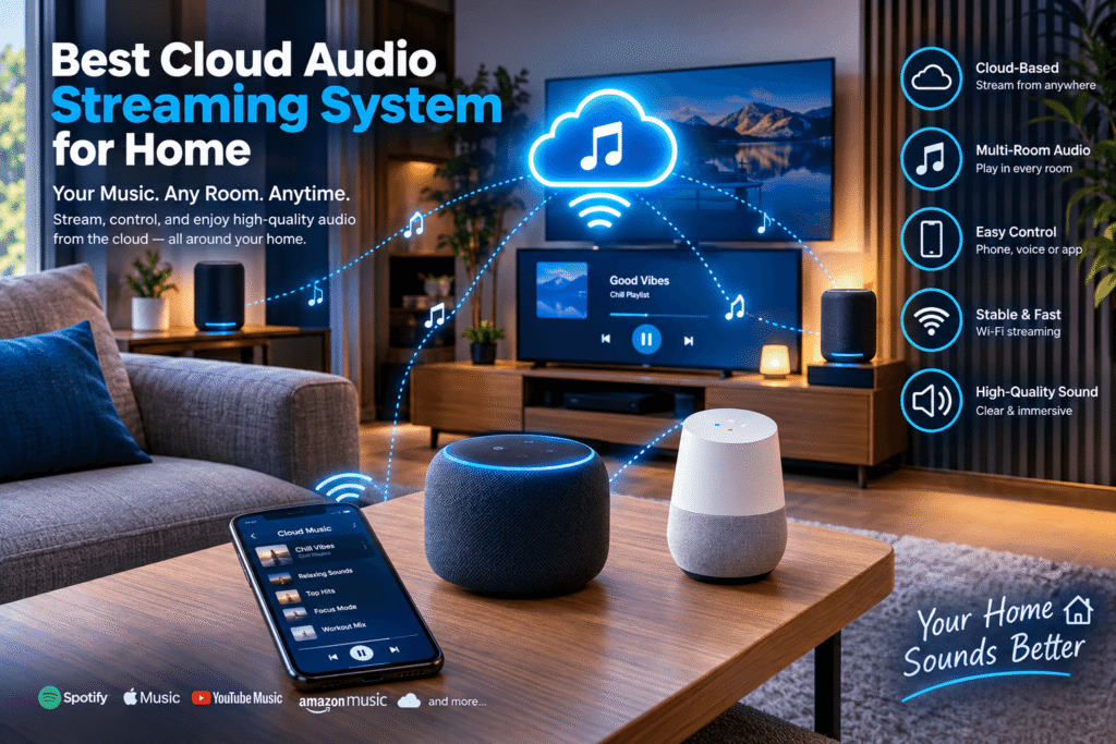 Best Cloud Audio Streaming System for Home