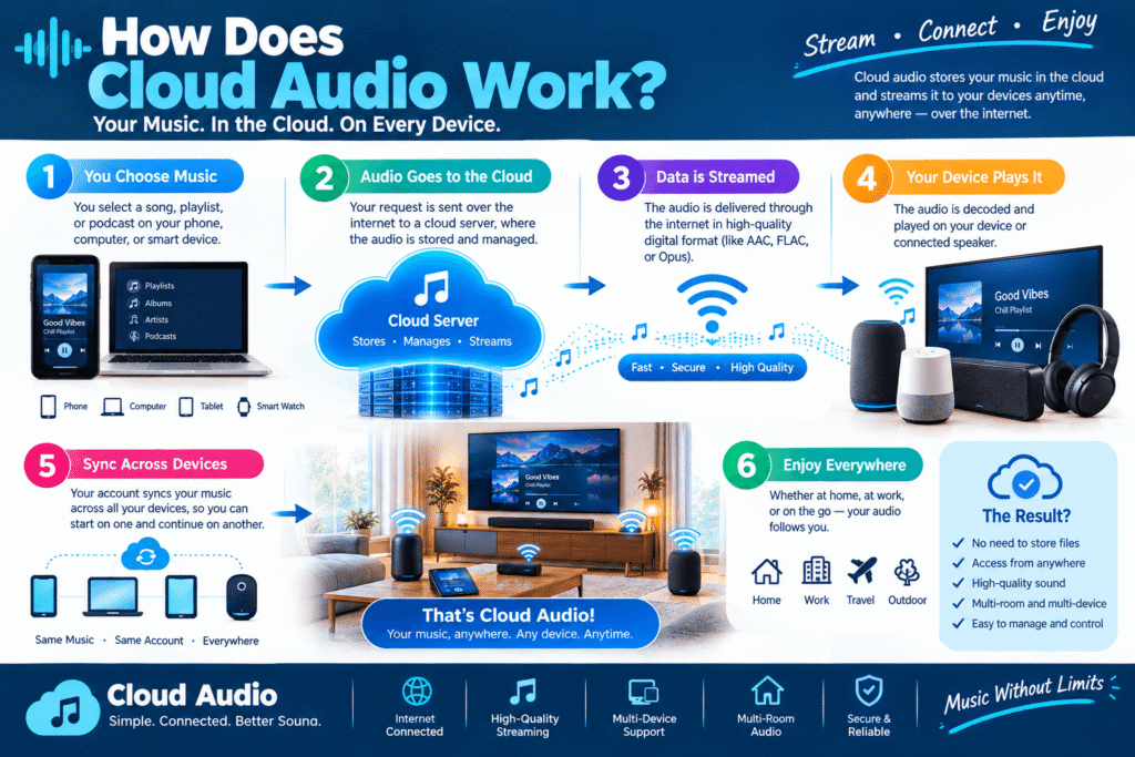 How Does Cloud Audio Work
