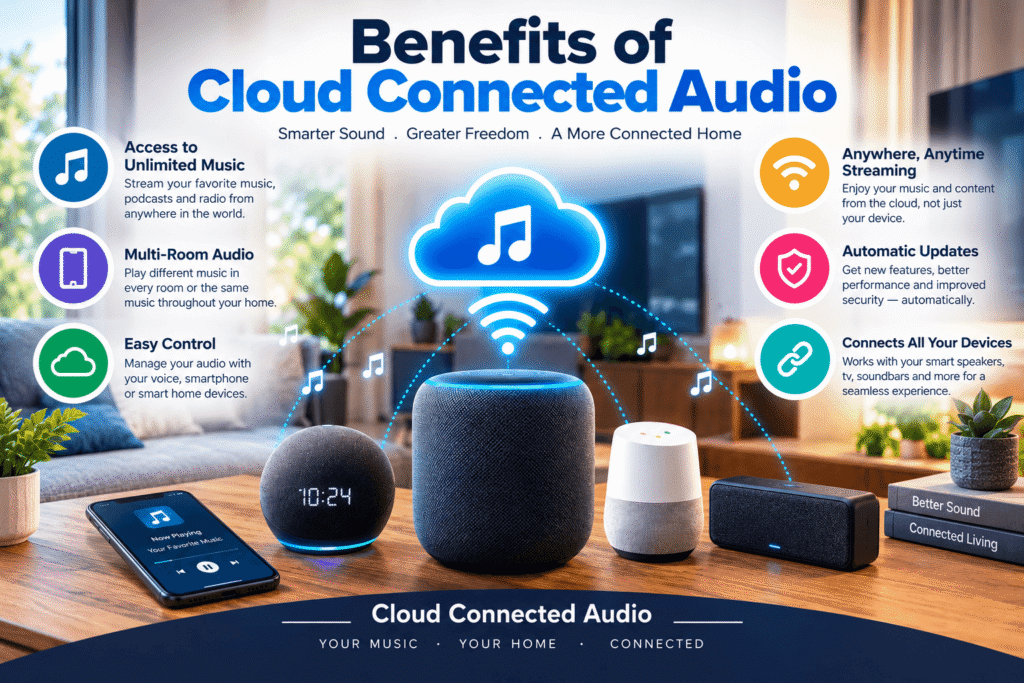 Benefits of Cloud Connected Audio