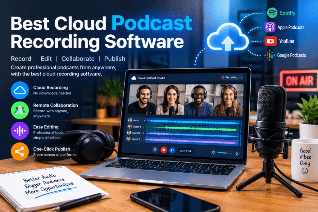 Best Cloud Podcast Recording Software