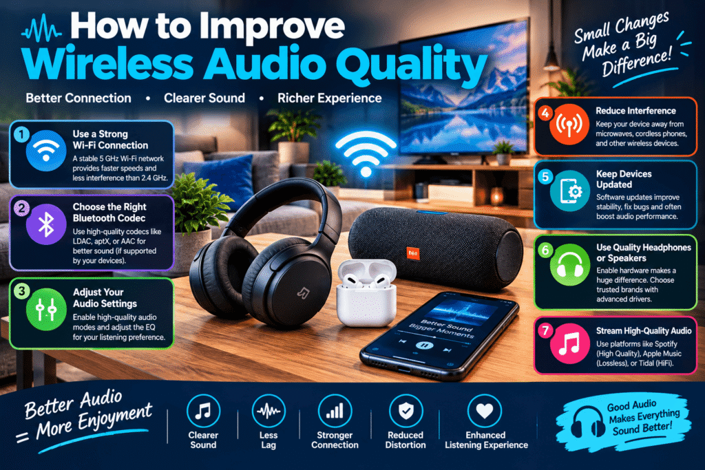 How to Improve Wireless Audio Quality